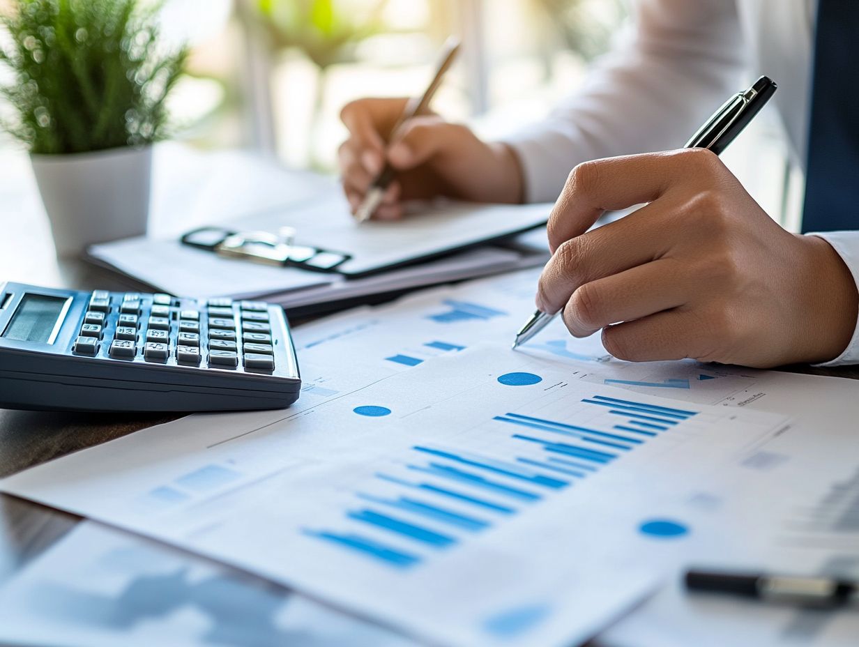 Visual summary of key income improvement strategies.