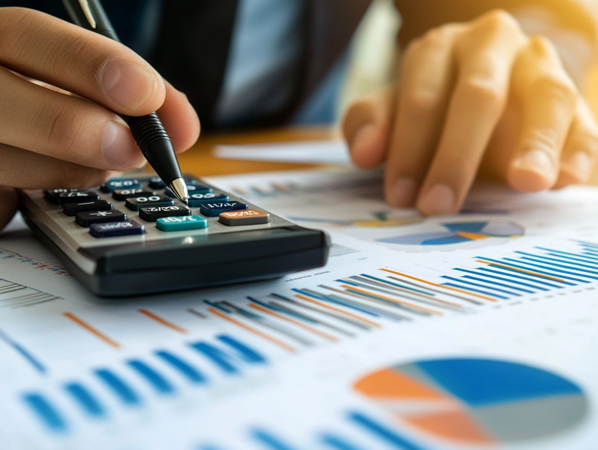 Detailed illustration of an Income Statement with key metrics