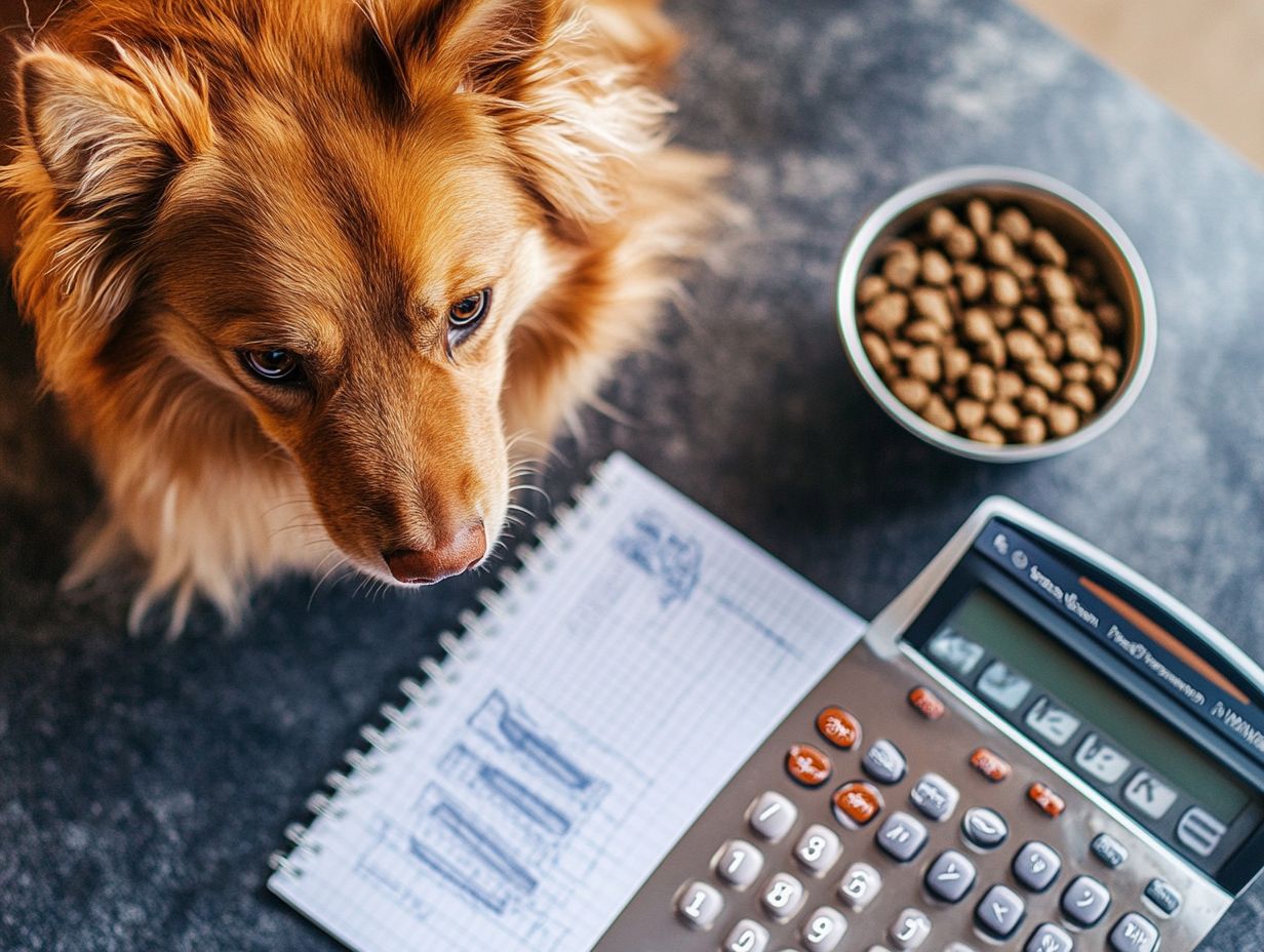 Image depicting budgeting considerations for pet owners