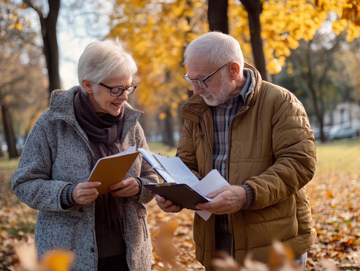 Illustration showing the significance of life insurance in retirement planning.