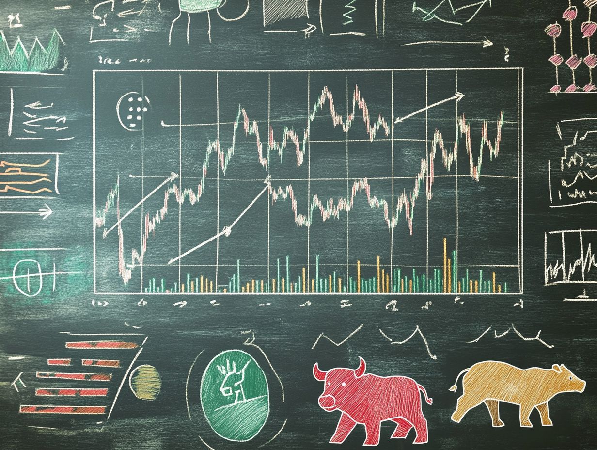 Illustration of common investment terms