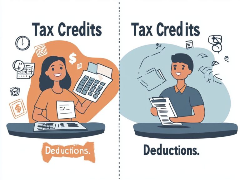 What are Tax Credits vs Deductions?