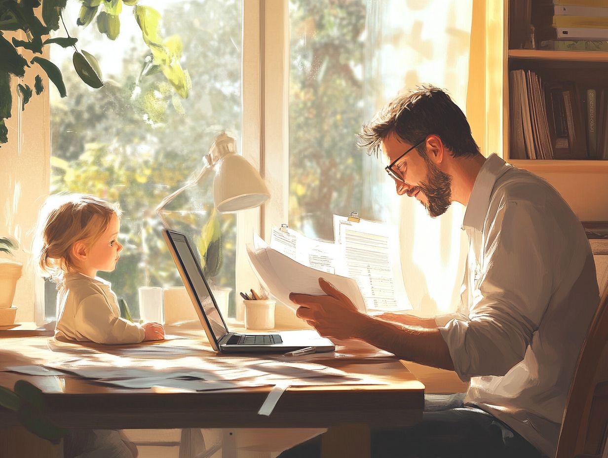 Financial planning advice for single-parent freelancers.