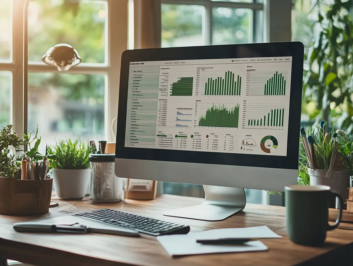 Visual guide on using retirement calculators as a freelancer.